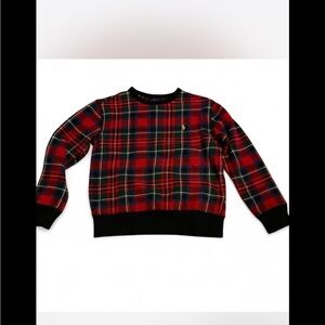 Polo Ralph Lauren‎ Red and Black Plaid Sweater